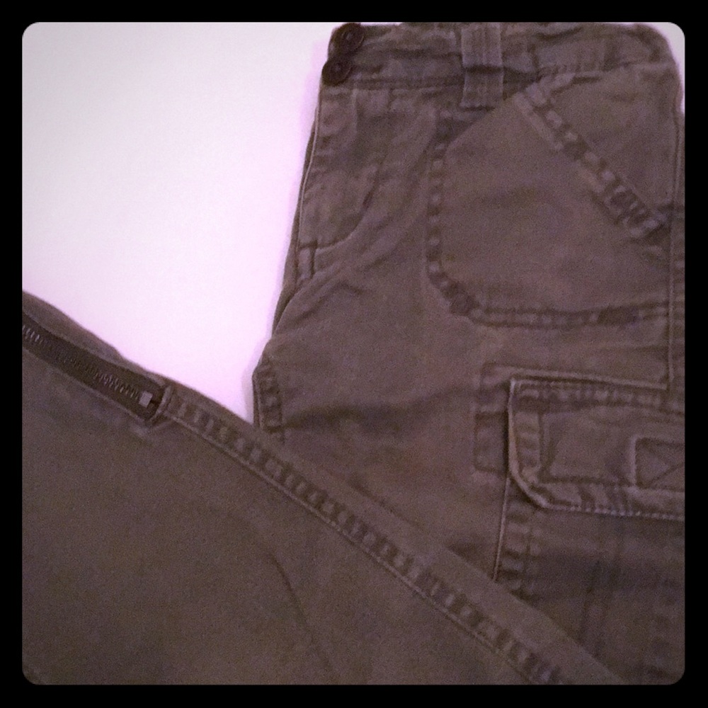 Skinny leg utility pant. -K1
